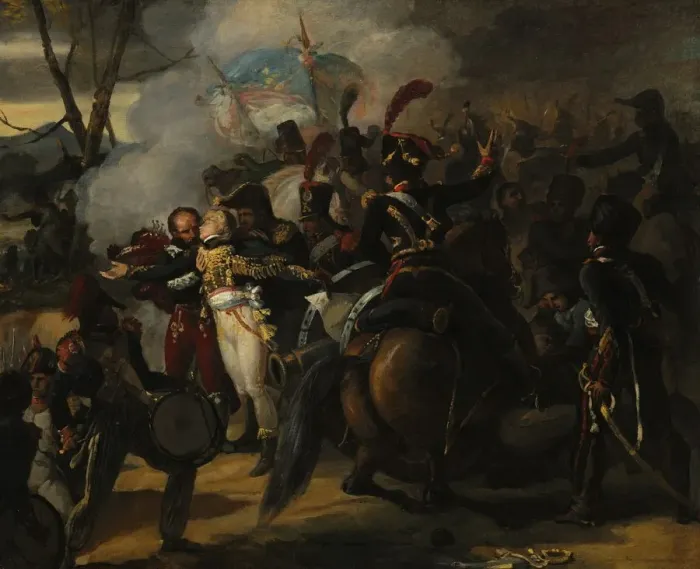 Framed Print : The Death of General Colbert, c. 1809 / 1810. Creator: Victor Schnetz (French, 1787-1870) Framed Print : The Death of General Colbert, c. 1809 / 1810. Creator: Victor Schnetz (French, 1787-1870)