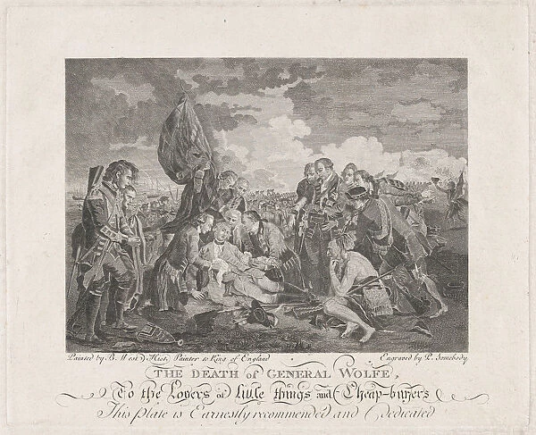 The Death of General Wolfe (September 13, 1759), after 1776. after 1776. Creator: P