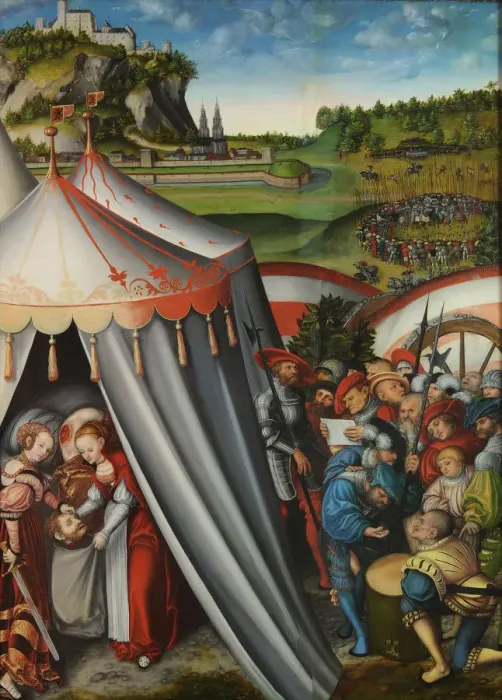 Framed Print : The death of Holofernes, 1531