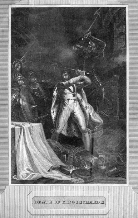 Framed Print : Death of King Richard II, 1400 Framed Print : Death of King Richard II, 1400