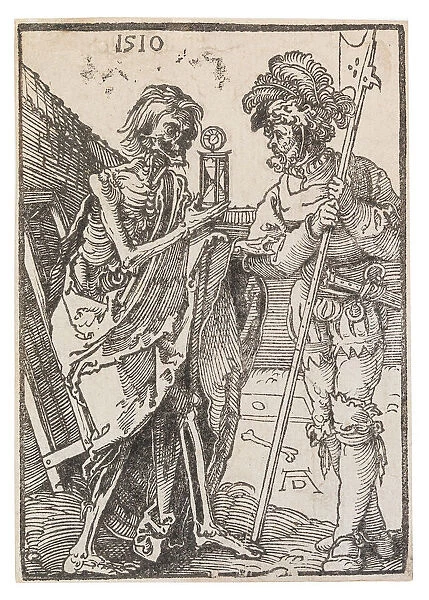 Death and Lansquenet, 1510. Creator: Dürer, Albrecht (1471-1528)