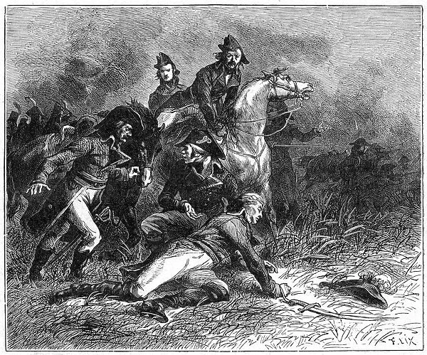 Death of Louis Charles Antoine Desaix, French General and military leader, 1898. Artist: Barbant