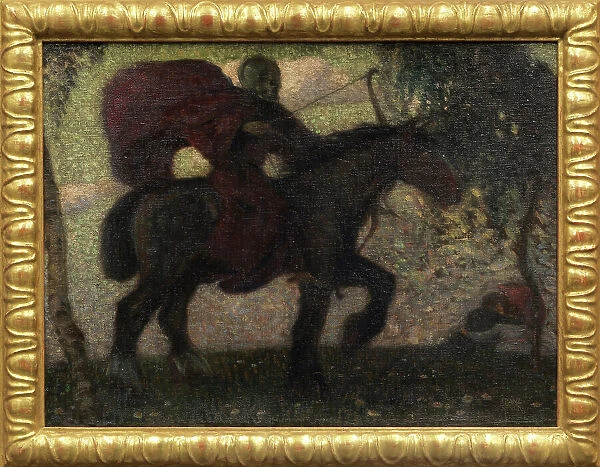 Death and lovers, c.1890. Creator: Stuck, Franz, Ritter von (1863-1928)