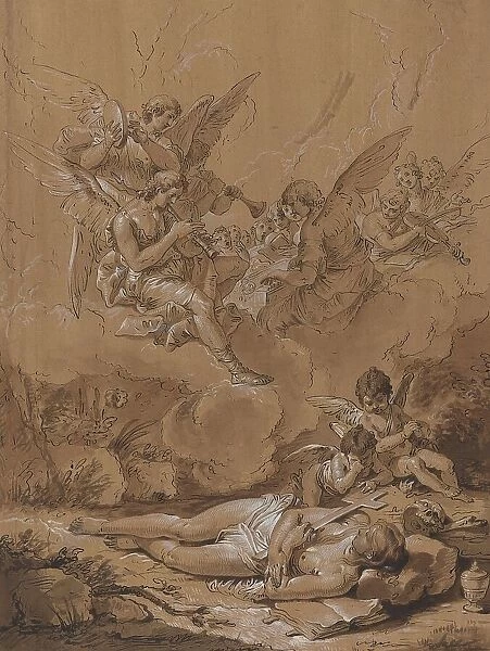 Death of the Magdalene, 18th century. Creator: Francesco Fontebasso