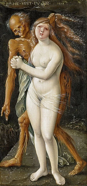 Death and the Maiden, 1517. Creator: Baldung (Baldung Grien), Hans (1484-1545)