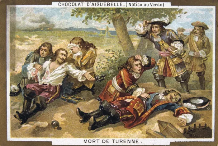 Framed Print : Death of Marshall Turenne, 1675, (19th century) Framed Print : Death of Marshall Turenne, 1675, (19th century)
