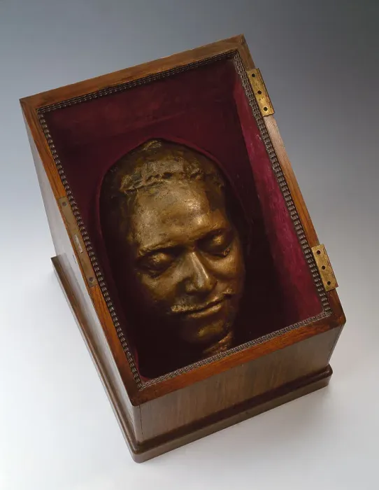 Framed Print : Death mask of Peter I, 1725. Artist: Rastrelli, Bartolomeo Carlo (1675-1744) Framed Print : Death mask of Peter I, 1725. Artist: Rastrelli, Bartolomeo Carlo (1675-1744)