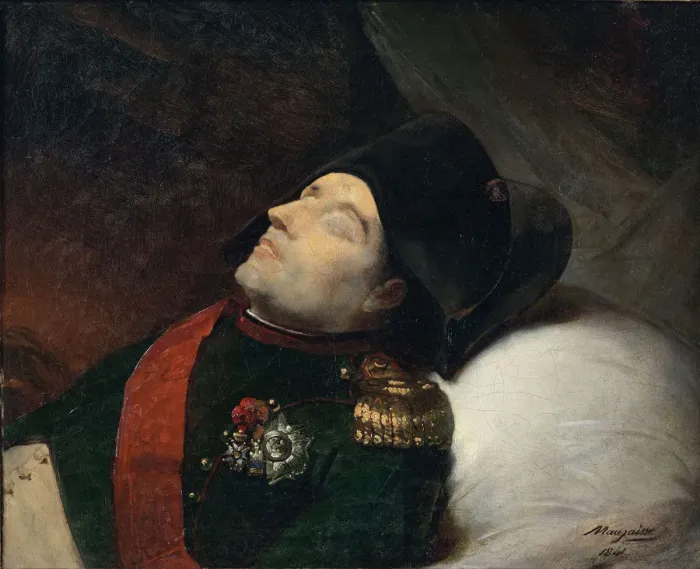 Framed Print : Death of Napoleon, 1841 Framed Print : Death of Napoleon, 1841