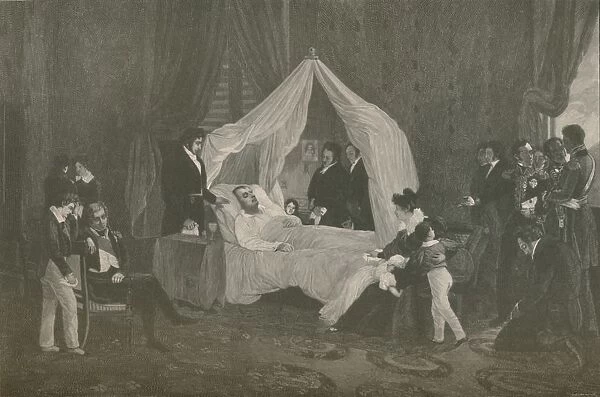 Death of Napoleon I, 1821, (1896). Artist: Henry Wolf