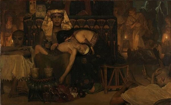 The Death of the Pharaoh's Firstborn Son, 1872. Creator: Sir Lawrence Alma-Tadema