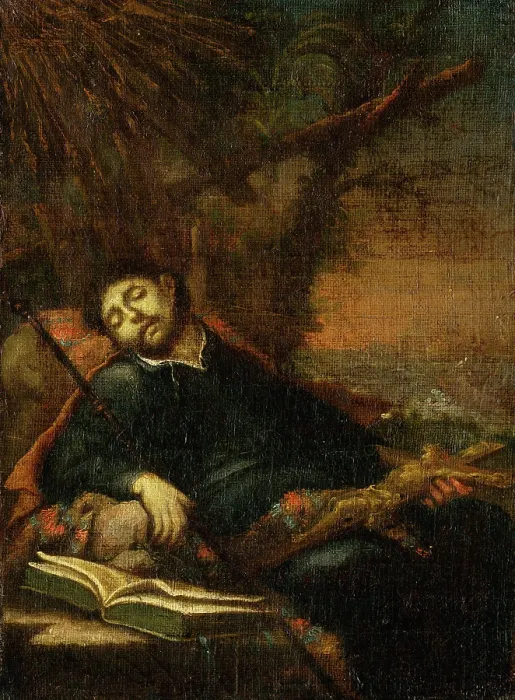 Framed Print : Death of Saint Francis, 1770-1780. Creator: Unknown Framed Print : Death of Saint Francis, 1770-1780. Creator: Unknown