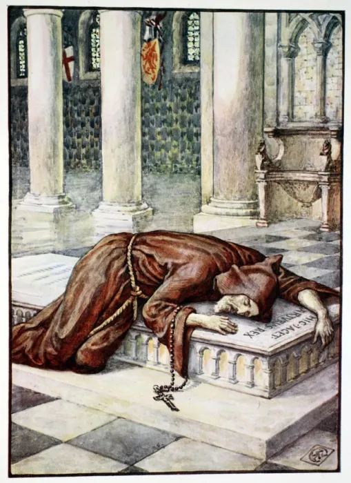 Framed Print : The Death of Sir Lancelot, 1911 Framed Print : The Death of Sir Lancelot, 1911