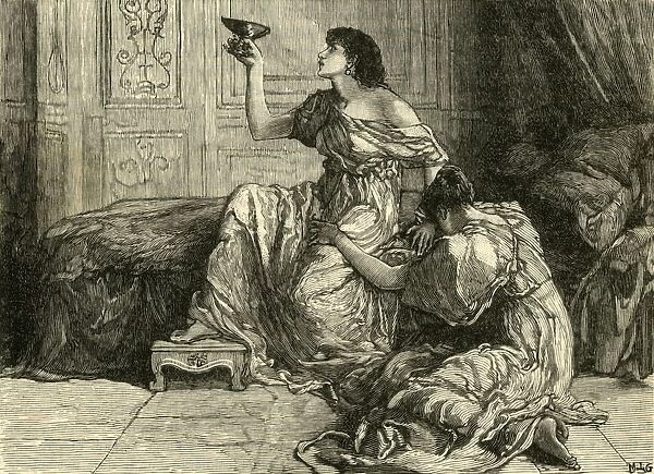 Death of Sophonisba, 1890. Creator: Unknown