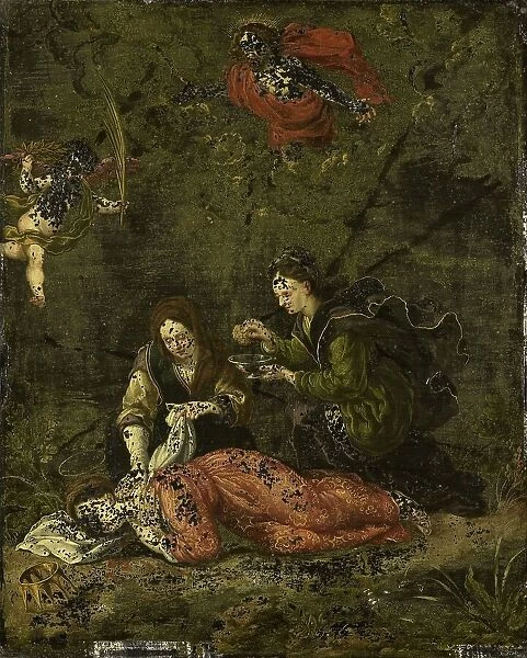 Death of St Cecilia, c.1600. Creator: Anon