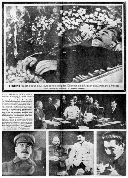 Framed Print : The Death of Stalin, 8th March, 1953 Framed Print : The Death of Stalin, 8th March, 1953