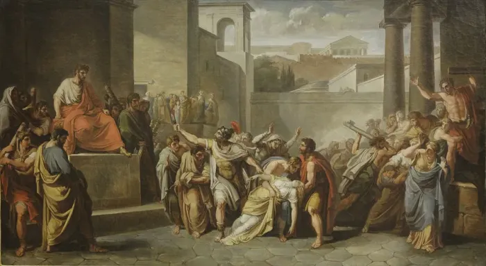 Framed Print : The Death of Verginia, 1804-1815 Framed Print : The Death of Verginia, 1804-1815