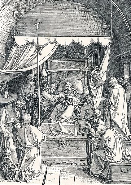 The Death of the Virgin, 1510 (1906). Artist: Albrecht Durer