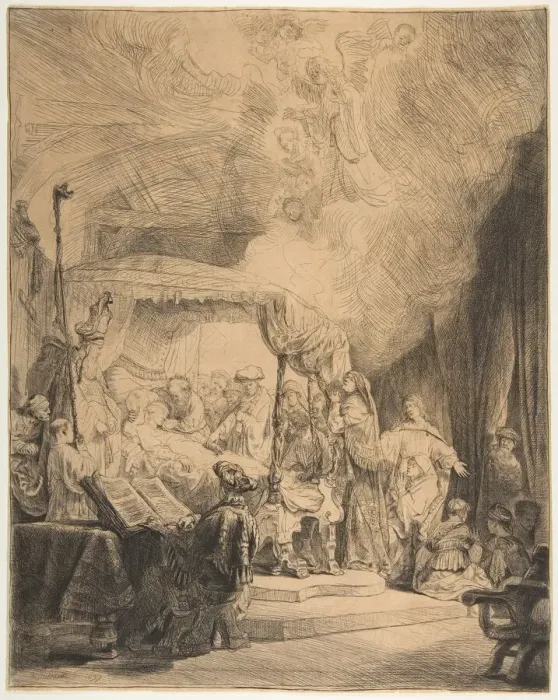 Framed Print : The Death of the Virgin, 1639. Creator: Rembrandt Harmensz van Rijn Framed Print : The Death of the Virgin, 1639. Creator: Rembrandt Harmensz van Rijn
