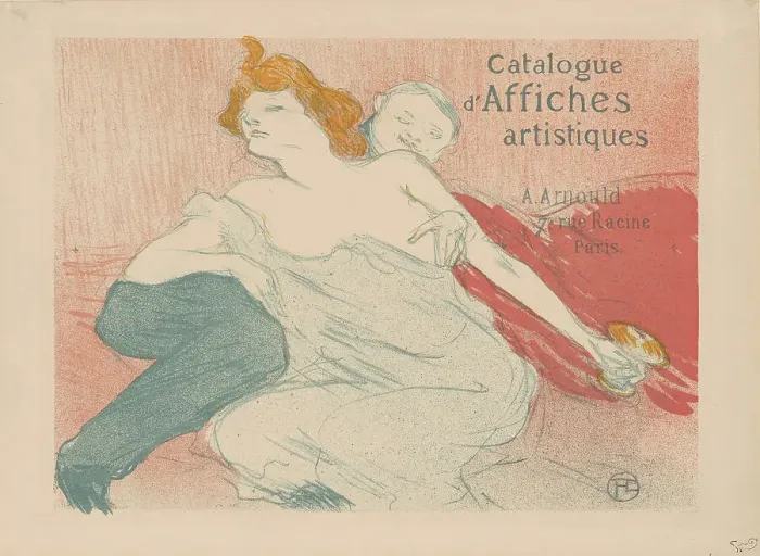 Framed Print : Débauche, 1896. Creator: Toulouse-Lautrec, Henri, de (1864-1901) Framed Print : Débauche, 1896. Creator: Toulouse-Lautrec, Henri, de (1864-1901)