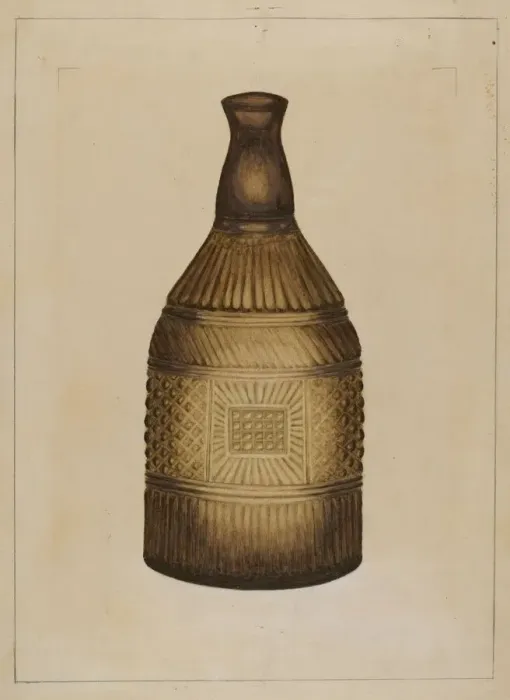 Framed Print : Decanter, 1935 / 1942. Creator: Nicholas Amantea Framed Print : Decanter, 1935 / 1942. Creator: Nicholas Amantea