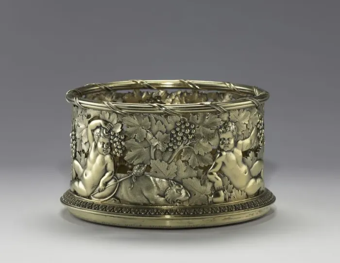 Framed Print : Decanter Stand, 1814. Creator: Paul Storr (British, 1771-1844) Framed Print : Decanter Stand, 1814. Creator: Paul Storr (British, 1771-1844)