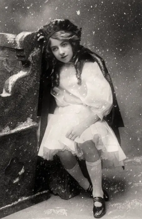 Framed Print : Decima Brooke in Little Red Riding Hood, 1907 Framed Print : Decima Brooke in Little Red Riding Hood, 1907