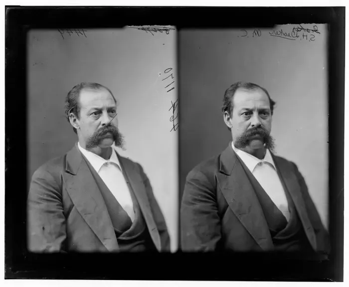 Framed Print : Decker, Hon. S. H. MC?, between 1865 and 1880. Creator: Unknown Framed Print : Decker, Hon. S. H. MC?, between 1865 and 1880. Creator: Unknown