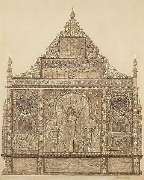 Decorah Altar, 1935 / 1942. Creator: Raymond Neumann