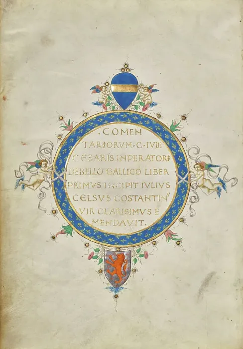 Framed Print : Decorated Text Page, about 1460-1470. Creator: Unknown Framed Print : Decorated Text Page, about 1460-1470. Creator: Unknown