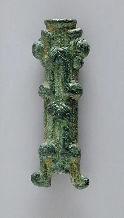 Framed Print : Decorated Tube, between c.1000 and c.650 B.C.. Creator: Unknown Framed Print : Decorated Tube, between c.1000 and c.650 B.C.. Creator: Unknown