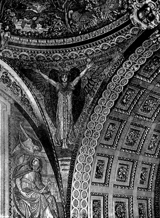Framed Print : The Decoration of St. Paul's Cathedral: a mosaic by W. B. Richmond, A.R.A. 1895. Creator: George Meisenbach. The Decoration of St. Paul's Cathedral: a mosaic by W. B Framed Print : The Decoration of St. Paul's Cathedral: a mosaic by W. B. Richmond, A.R.A. 1895. Creator: George Meisenbach. The Decoration of St. Paul's Cathedral: a mosaic by W. B