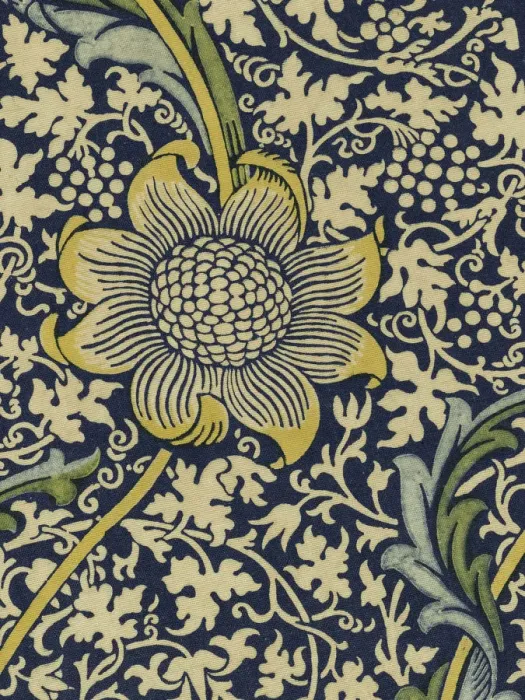 Framed Print : Decorative fabric, 1876. Creator: Morris, William, Morris Tapestry Works (1834-1896) Framed Print : Decorative fabric, 1876. Creator: Morris, William, Morris Tapestry Works (1834-1896)