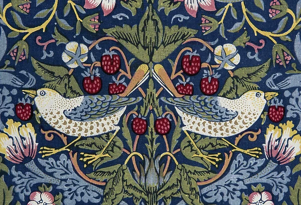 Decorative fabric, 1883. Creator: Morris, William, Morris Tapestry Works (1834-1896)