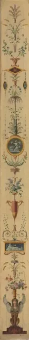 Framed Print : Decorative Panel, 1790s. Creator: Pierre Rousseau (French, 1751-1829) Framed Print : Decorative Panel, 1790s. Creator: Pierre Rousseau (French, 1751-1829)