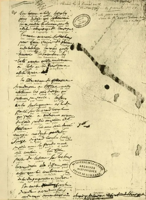 Framed Print : Decree by Napoleon Bonaparte, 23 May 1796, (1921). Creator: Unknown Framed Print : Decree by Napoleon Bonaparte, 23 May 1796, (1921). Creator: Unknown