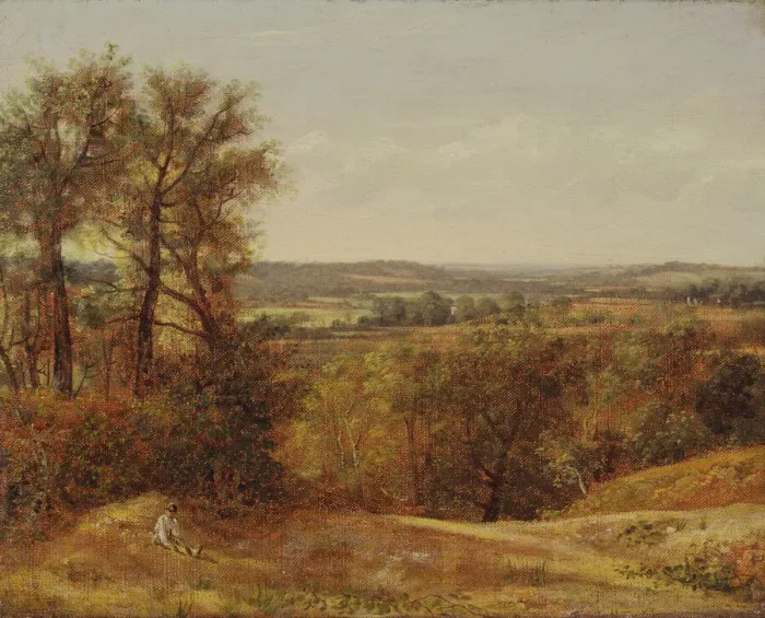 Framed Print : Dedham Vale, 1802. Creator: John Constable Framed Print : Dedham Vale, 1802. Creator: John Constable