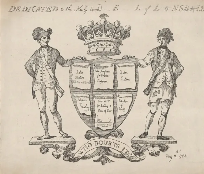 Framed Print : Dedicated to the Newly Created E-l of L-nsd-le, May 11, 1784. May 11, 1784 Framed Print : Dedicated to the Newly Created E-l of L-nsd-le, May 11, 1784. May 11, 1784