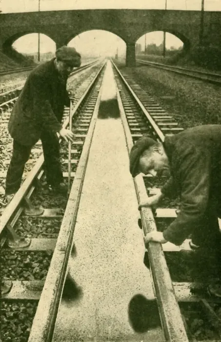 Framed Print : Deepening the Water-Troughs, 1930. Creator: Unknown Framed Print : Deepening the Water-Troughs, 1930. Creator: Unknown