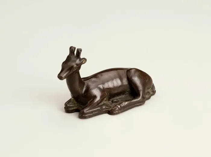 Framed Print : Deer, 1368-1644. Creator: Unknown Framed Print : Deer, 1368-1644. Creator: Unknown