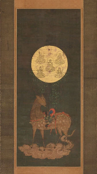 Deer Mandala of Kasuga Shrine, late 14th century. Creator: Unknown