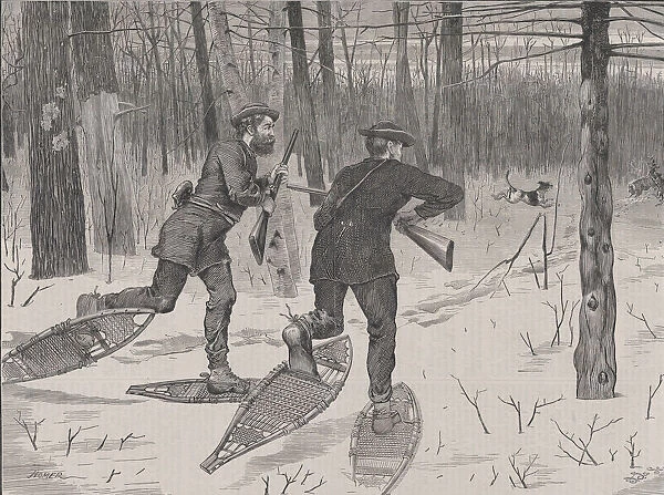 Deer-Stalking in the Adirondacks in Winter (Every Saturday, Vol. II, New Serie
