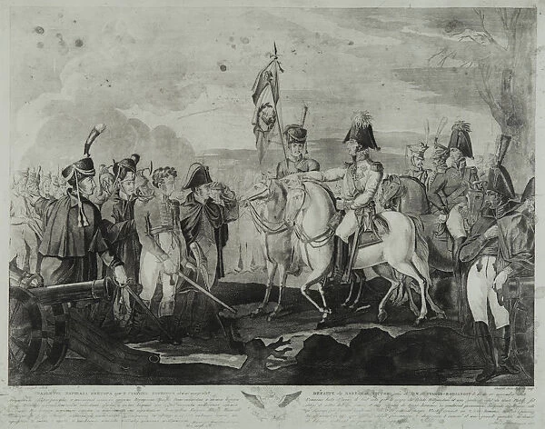The Defeat of Marshal Victor near Borisov in November 1812, 1814. Artist: Cardelli, Salvatore (active 1800s)