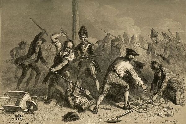 Defence of the Liberty Pole in New York, (1877). Creator: Albert Bobbett