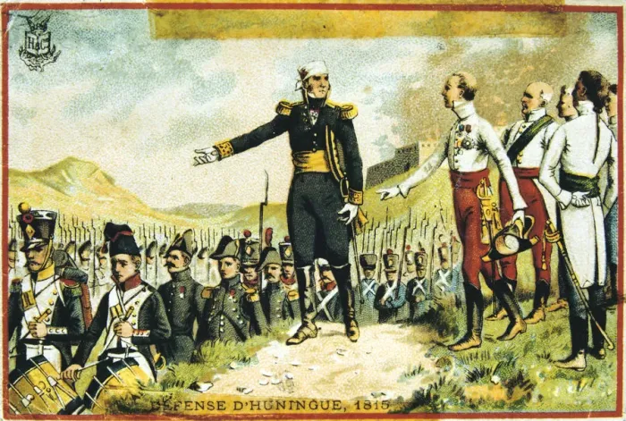 Framed Print : Defense of Huningue, 1815, (19th century) Framed Print : Defense of Huningue, 1815, (19th century)