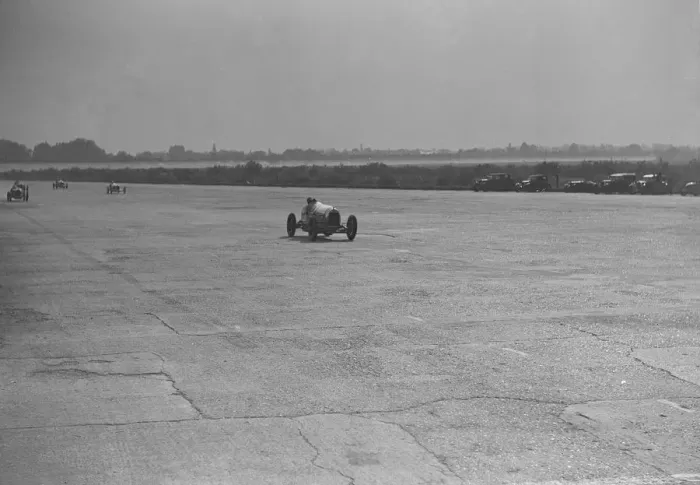 Framed Print : Delage racing at a Surbiton Motor Club race meeting, Brooklands, Surrey, 1928. Artist: Bill Brunell Framed Print : Delage racing at a Surbiton Motor Club race meeting, Brooklands, Surrey, 1928. Artist: Bill Brunell