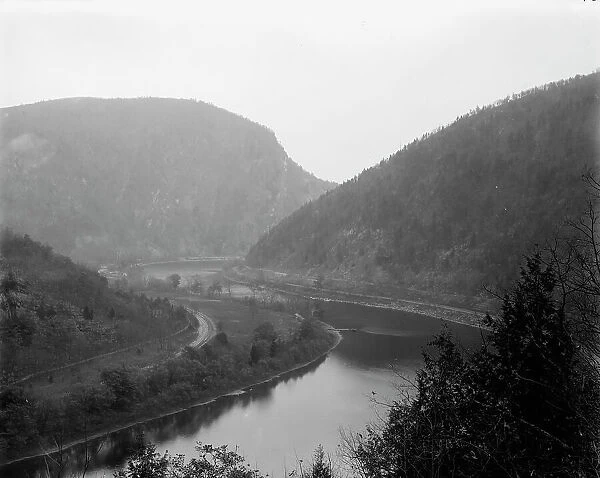 Delaware Water Gap from Winona Cliff, between 1900 and 1906. Creator: Unknown
