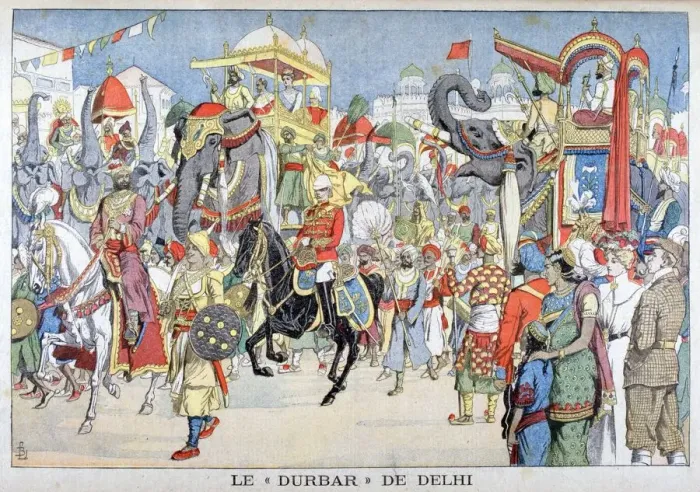 Framed Print : The Delhi Durbar, 1903 Framed Print : The Delhi Durbar, 1903
