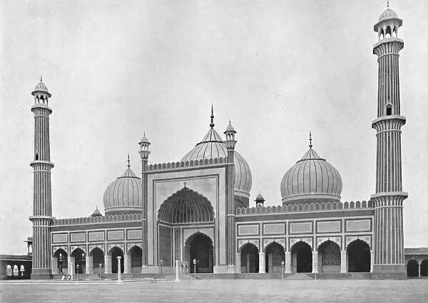 Delhi. The Jumma Musjid, c1910. Creator: Unknown