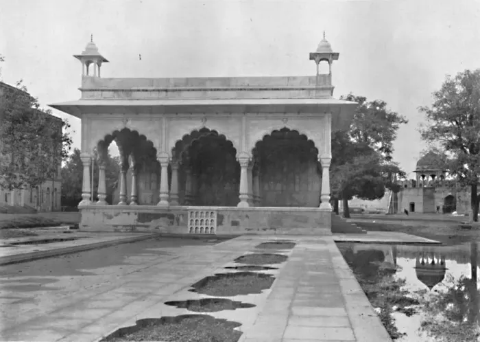 Framed Print : Delhi. Sawan Summer House in Palace, c1910. Creator: Unknown Framed Print : Delhi. Sawan Summer House in Palace, c1910. Creator: Unknown