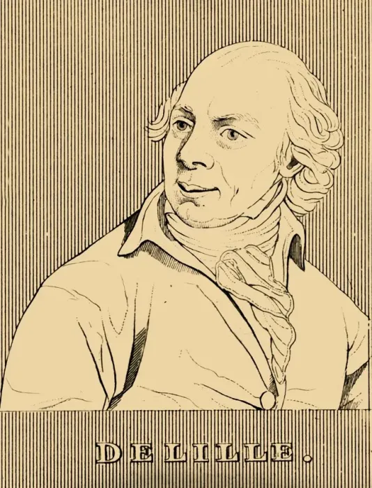 Framed Print : Delille, (1738-1813), 1830. Creator: Unknown Framed Print : Delille, (1738-1813), 1830. Creator: Unknown